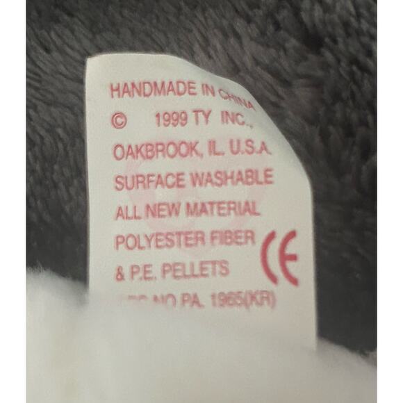 TY Beanie Baby “Sheets” Bed Sheet Ghost Tag Errors 1999 Retired Halloween Spooky - Picture 8 of 9